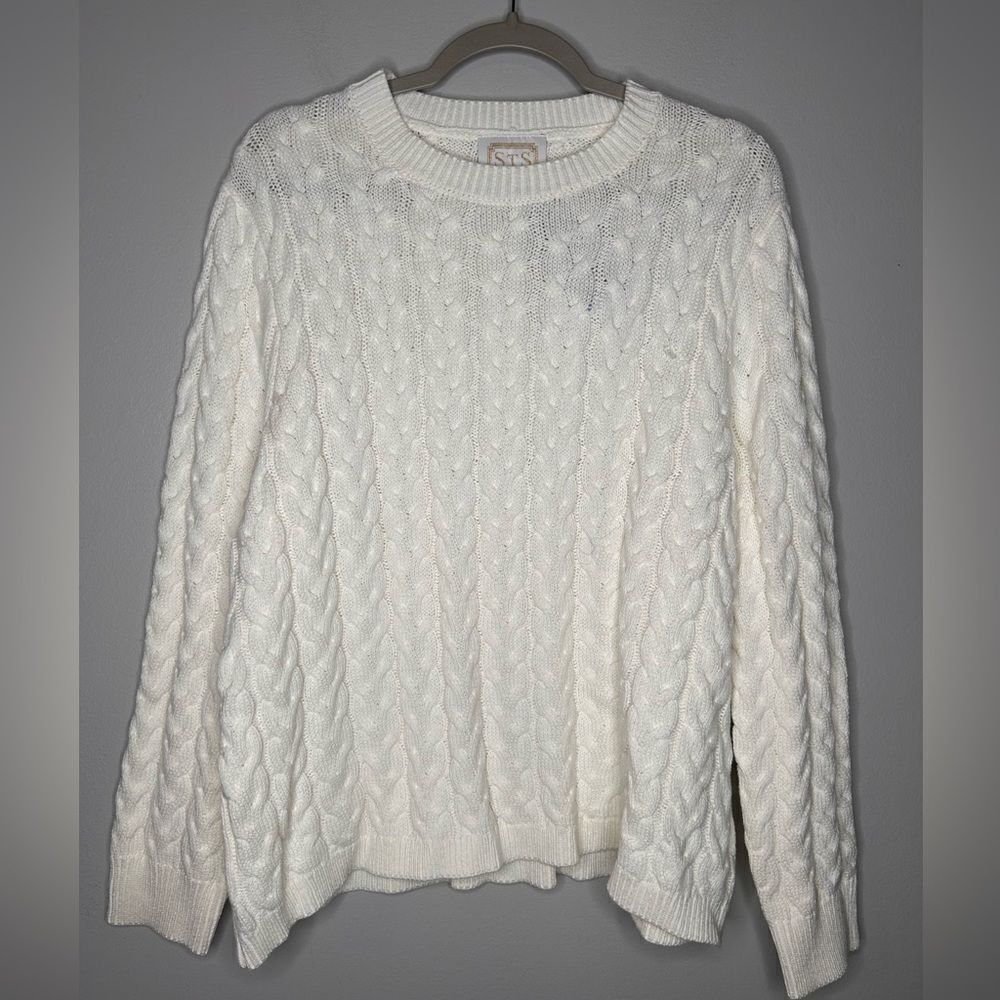 Sail To Sable Cable Knot Sweater Nwt F2132